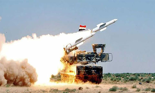 defensa antiaérea siria Aviones israelíes atacan un centro de investigación científica en Siria